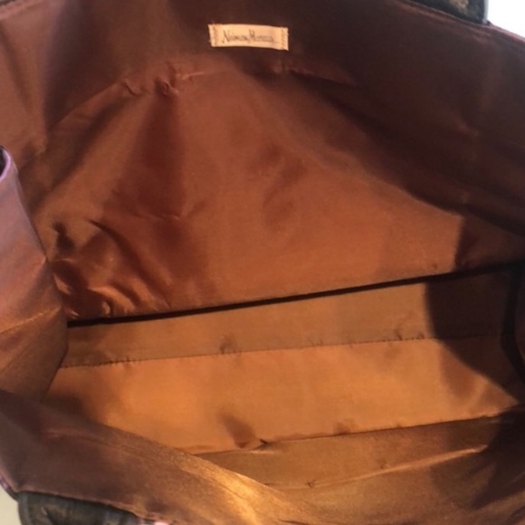 Neiman Marcus Purple Leopard Tote - Picture 8 of 11